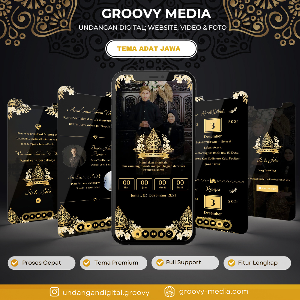 Undangan Pernikahan Digital